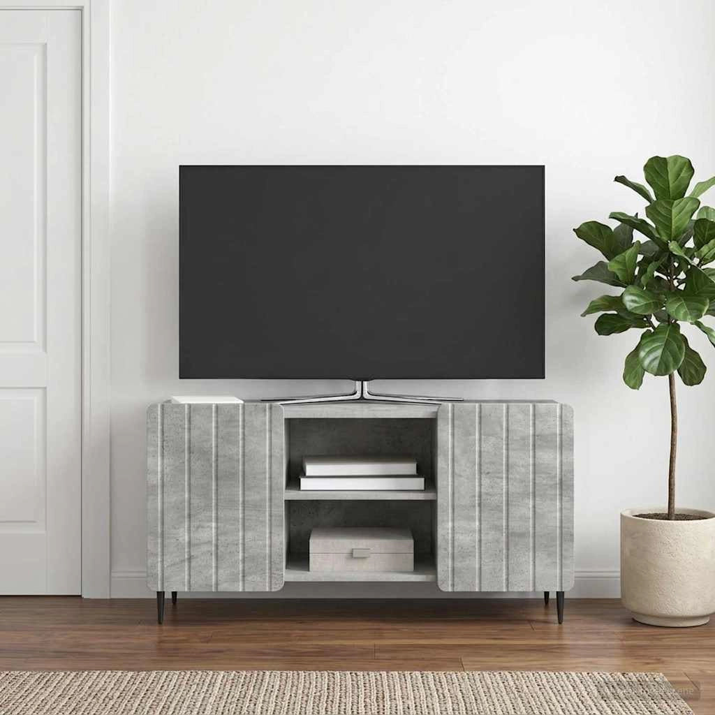 Mobile TV 102 x 34,5 x 52 cm Grigio Cemento 894468