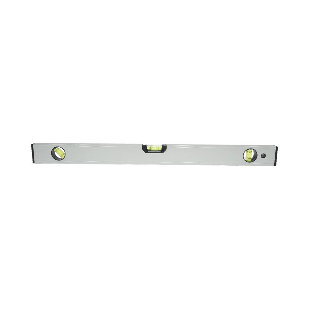 Livella magnetica in alluminio da 600 mm, con 3 bolle di livello e righello graduato da 0 a 60 cm, marca Crownman.