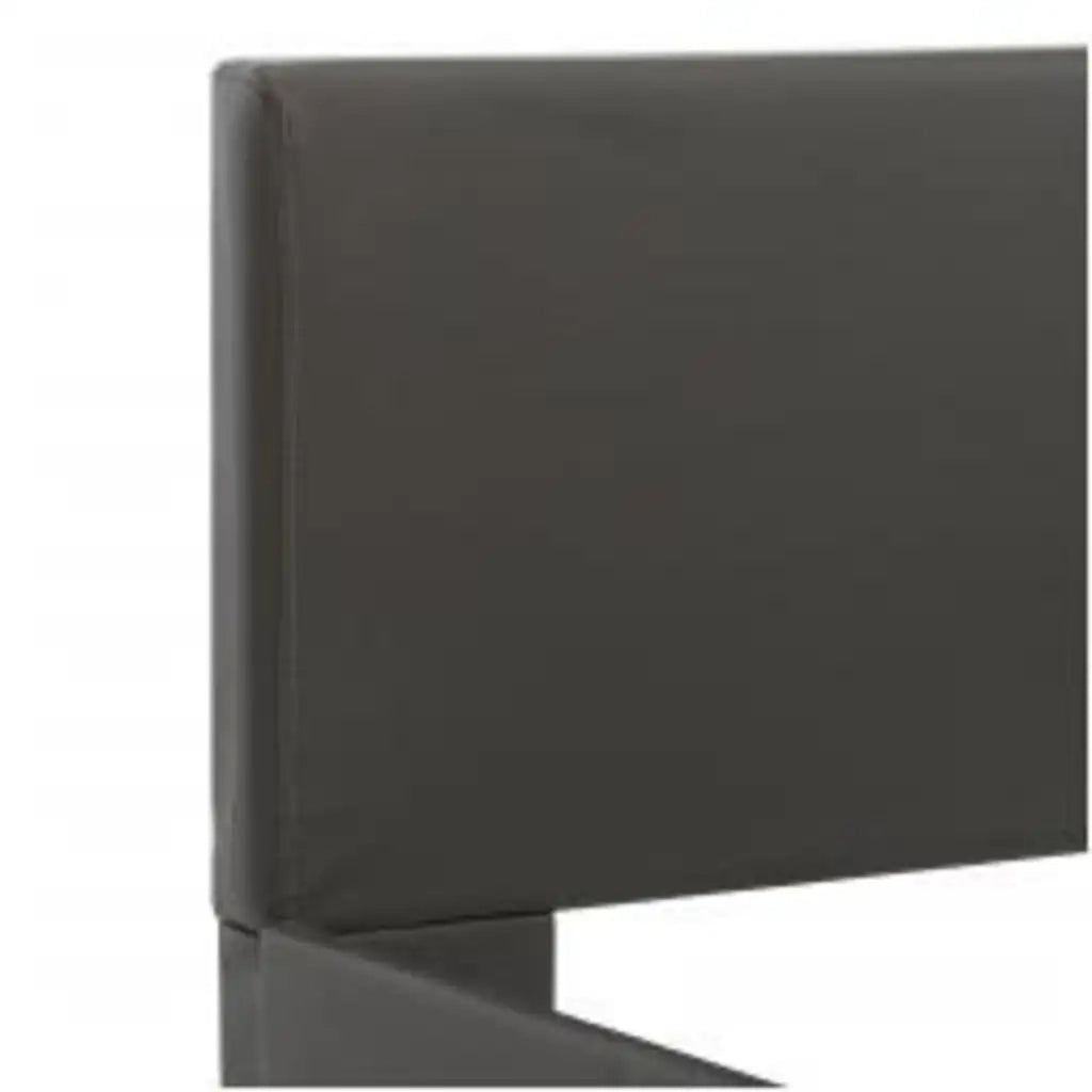 Giroletto con LED Grigio in Similpelle 100x200 cm