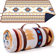 Tenda da picnic 200 x 200 cm - Impermeabile - Resistente al sabbia - Portatile - Lavabile - Tela di Oxford inferiore - Tenda da spiaggia