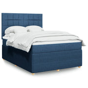 Giroletto a Molle con Materasso Blu 160x200 cm in Tessuto 3292113