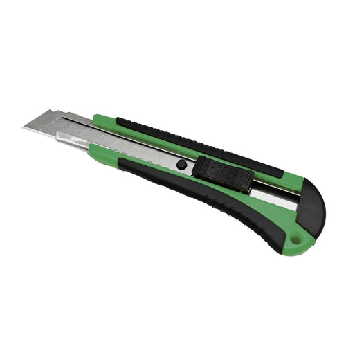 CUTTER GRYN 18MM C/IMPUGNATURA ANTISCIVOLO IN GOMMA- GRYN- pezzi 1