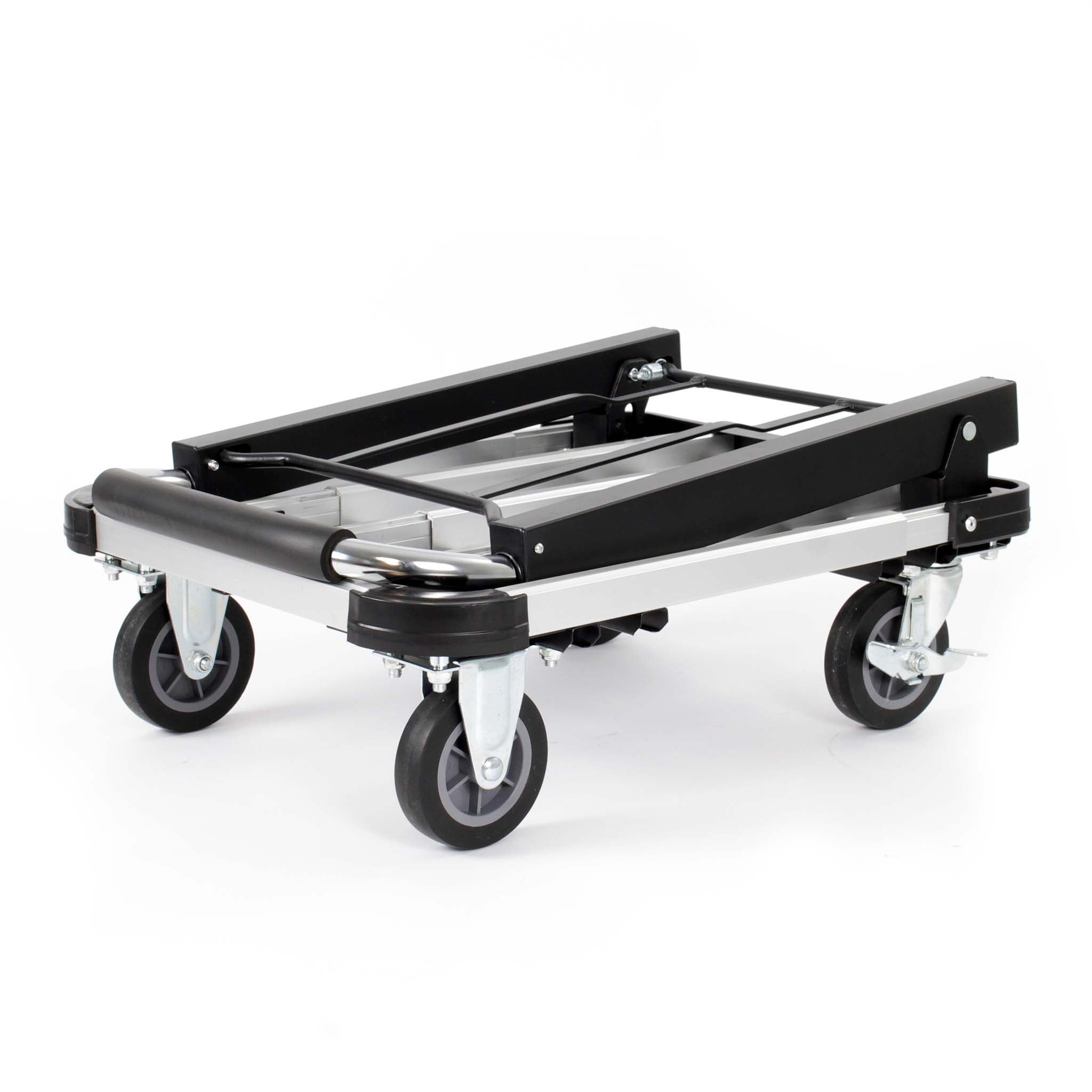 Carrello da trasporto pieghevole max 150kg, allungabile, con freno