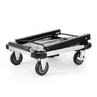 Carrello da trasporto pieghevole max 150kg, allungabile, con freno