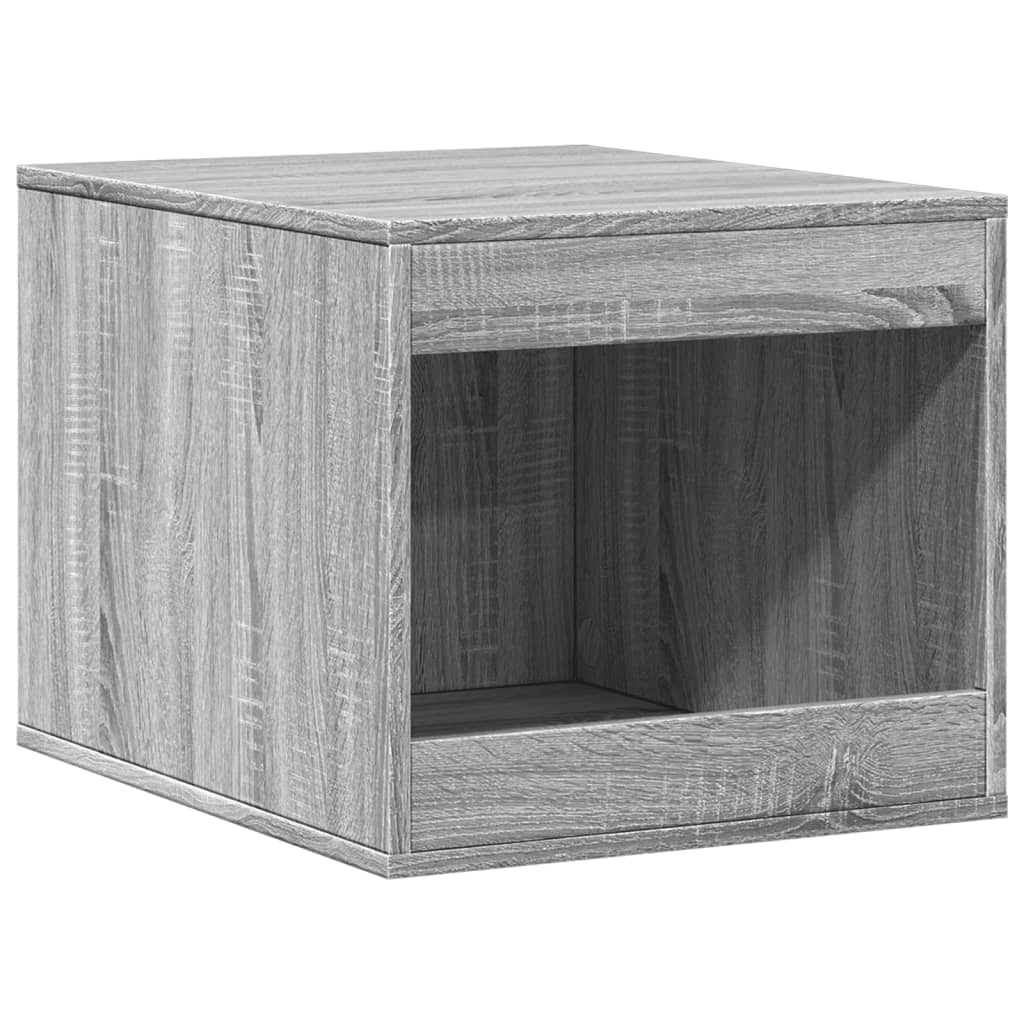 Mobiletto per lettiera per gatti in legno ingegnerizzato Sonoma grigio 02_0043336