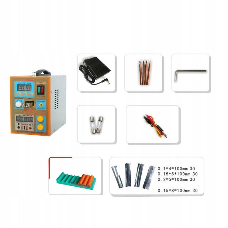 Saldatrice a Punti Sunkko S788H-USB – Modalità Impulsi e Controllo Microcomputer | 180-240V, 1.5KW