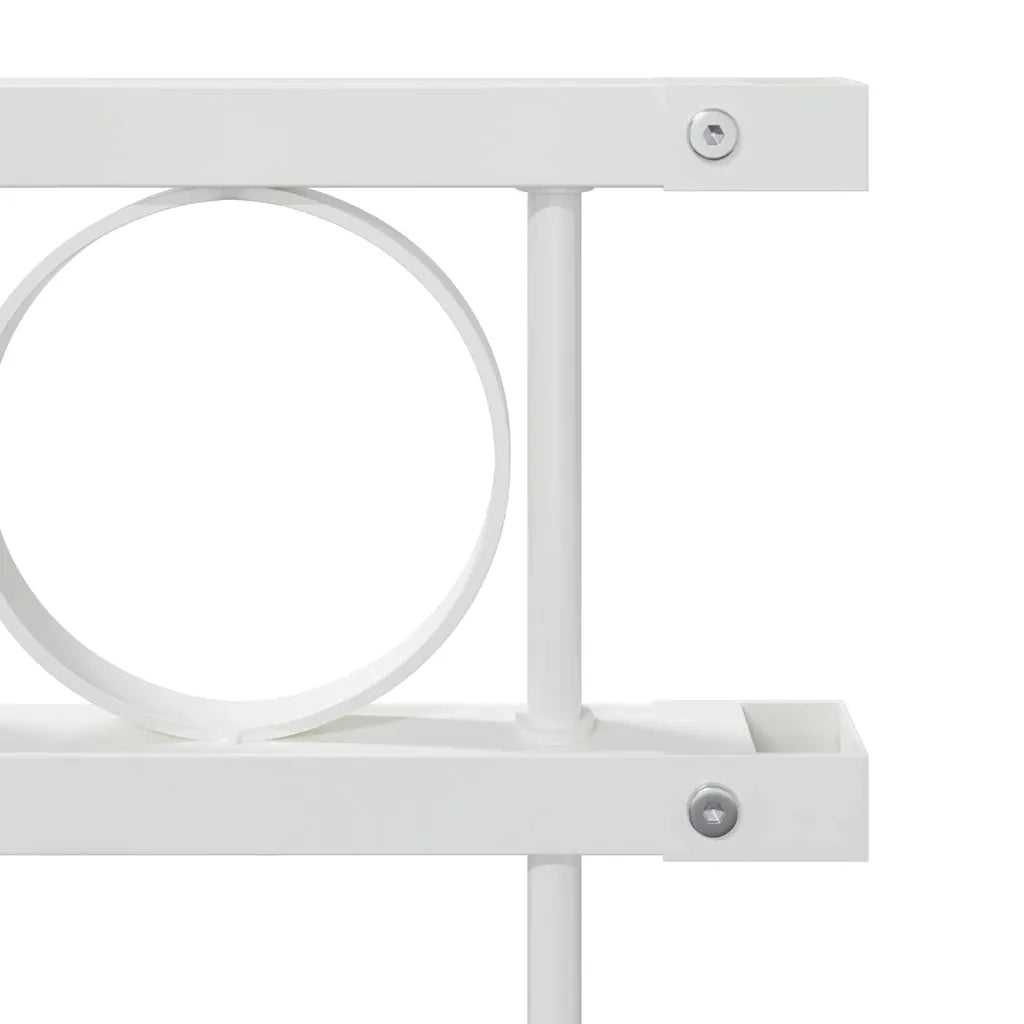 Elemento Recinzione ASSEN 170 x 150 cm Acciaio Bianco 42003929