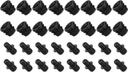 Set di 16 giunti a sfere in plastica per guida grilletto altoparlante - 8 mm di diametro - accessori altoparlanti