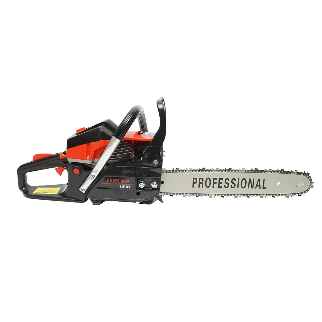 Motosega, motosega a 2 tempi da 2,8 CV, 52 cc con lama da 16 pollici (40 cm), accessori inclusi
