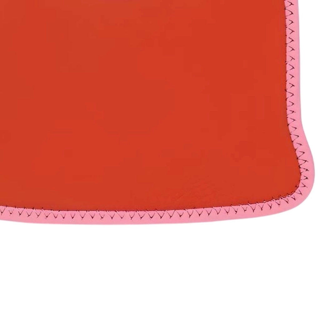 Set di 2 Bavaglini Neonato in Neoprene Motivo a Righe con Chiusura a Strappo Multicolore Built
