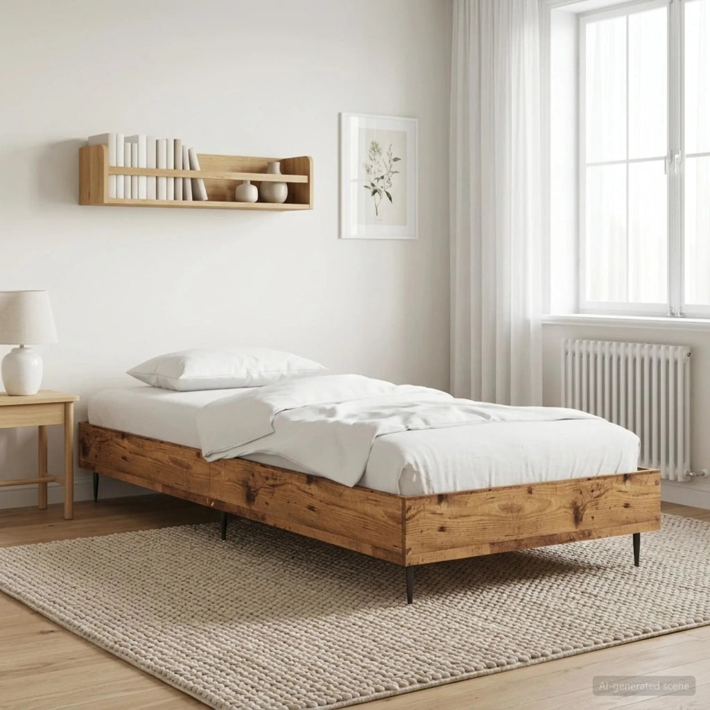 Struttura del letto Legno antico 80 x 200 cm 8009050