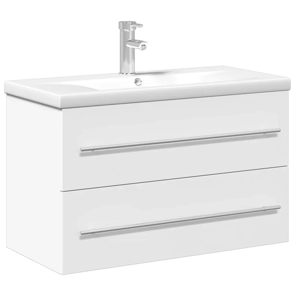 Mobile da Bagno con Lavabo | Armadio Lavabo Bianco