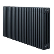 Radiatore Tradizionale 4 Colonne Orizzontale Riscaldamento Antracite 600x1190 mm