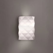 Applique Moderna Prisma Polilux ® Bianco 1 Luce E27