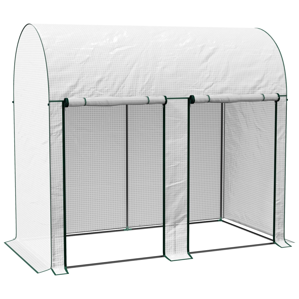 Serra da giardino ¨C zephmum ¨C 2 mq 2x1x1.78 m bianco
