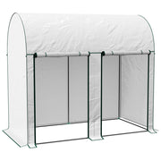 Serra da giardino ¨C zephmum ¨C 2 mq 2x1x1.78 m bianco