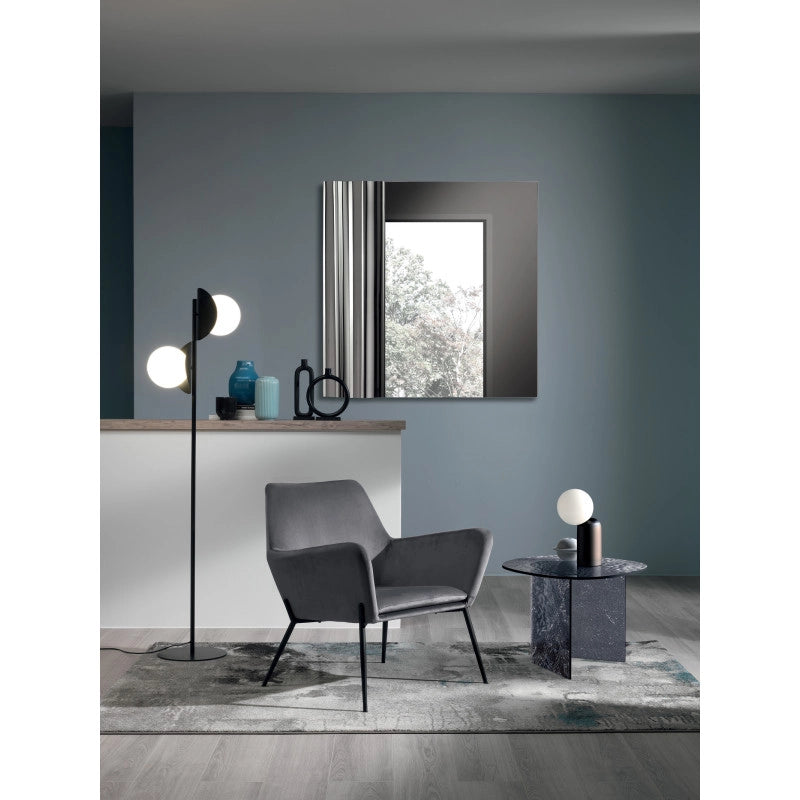 Poltrona in velluto Gin L.P.H 70 x 71,5 x 79 cm Stones