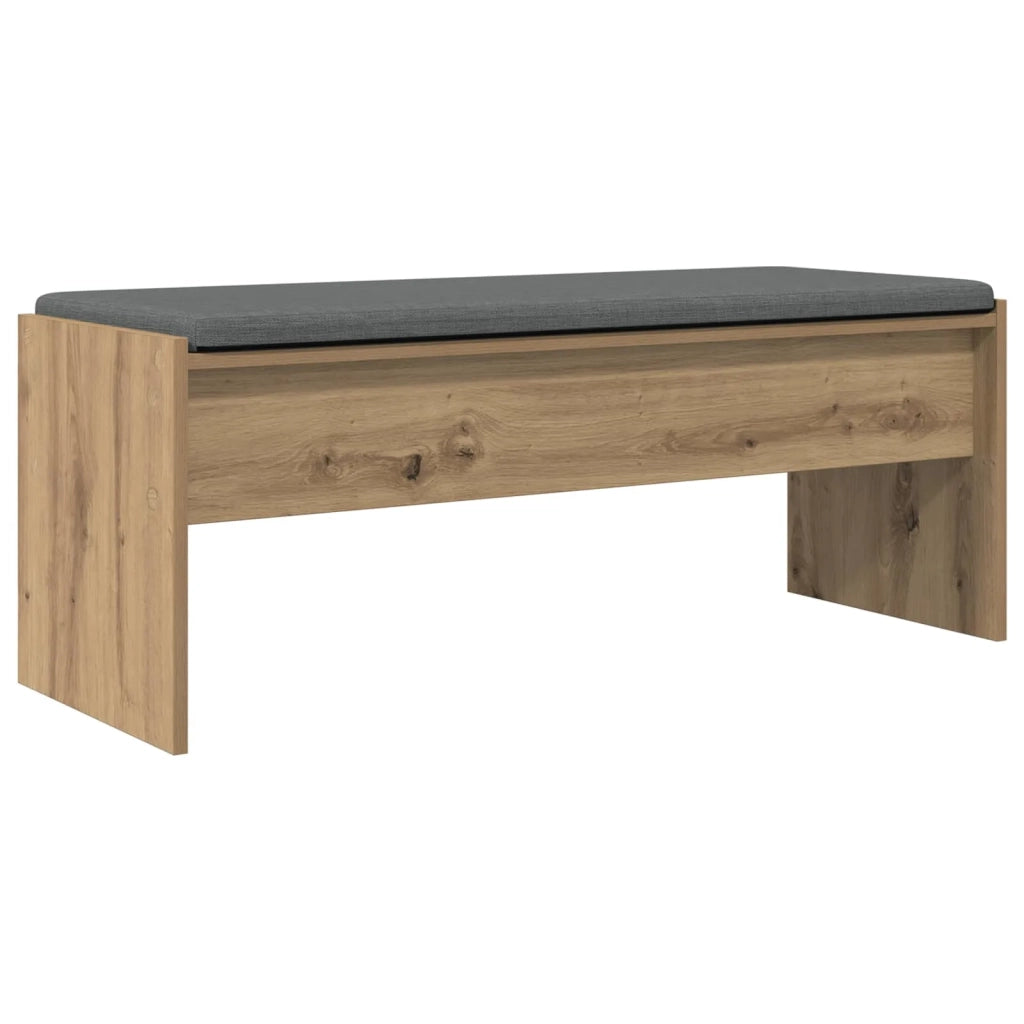 Panca per ingresso Rovere artigianale 103 x 38 x 40 cm 891567