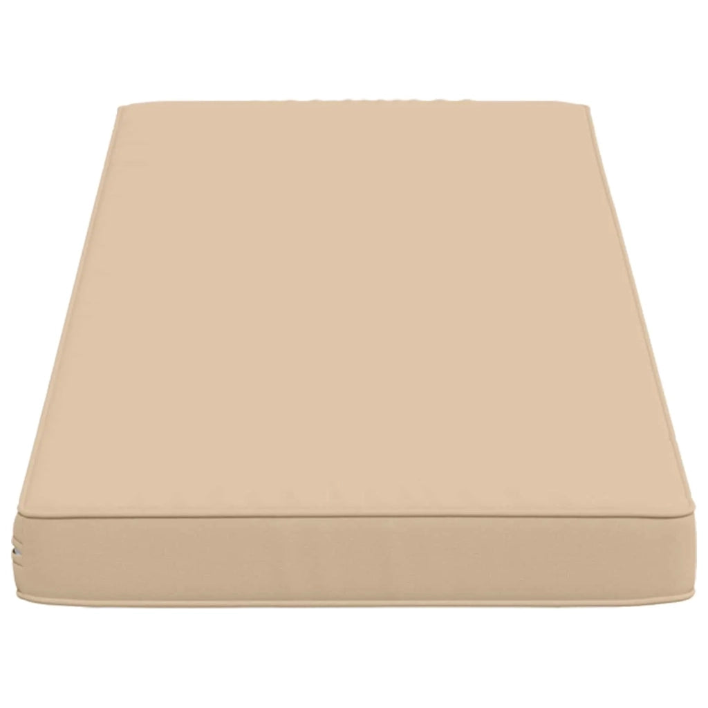 Cuscini per Panchina a 2 Pezzi VUGHT 2 pz 100% Poliestere Crema 951133