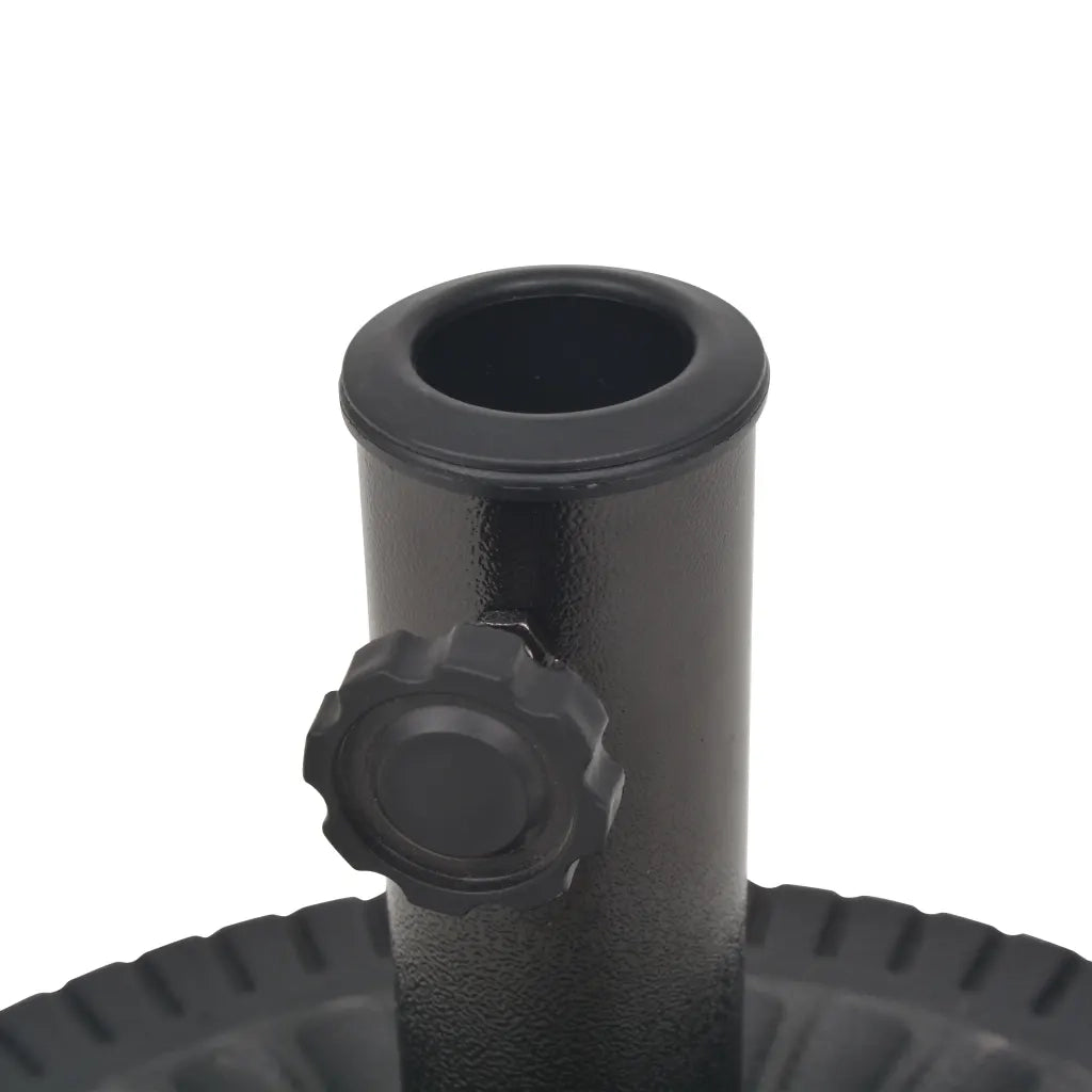 Base per Parasole Circolare in Resina Nera 14 kg CFW4626829