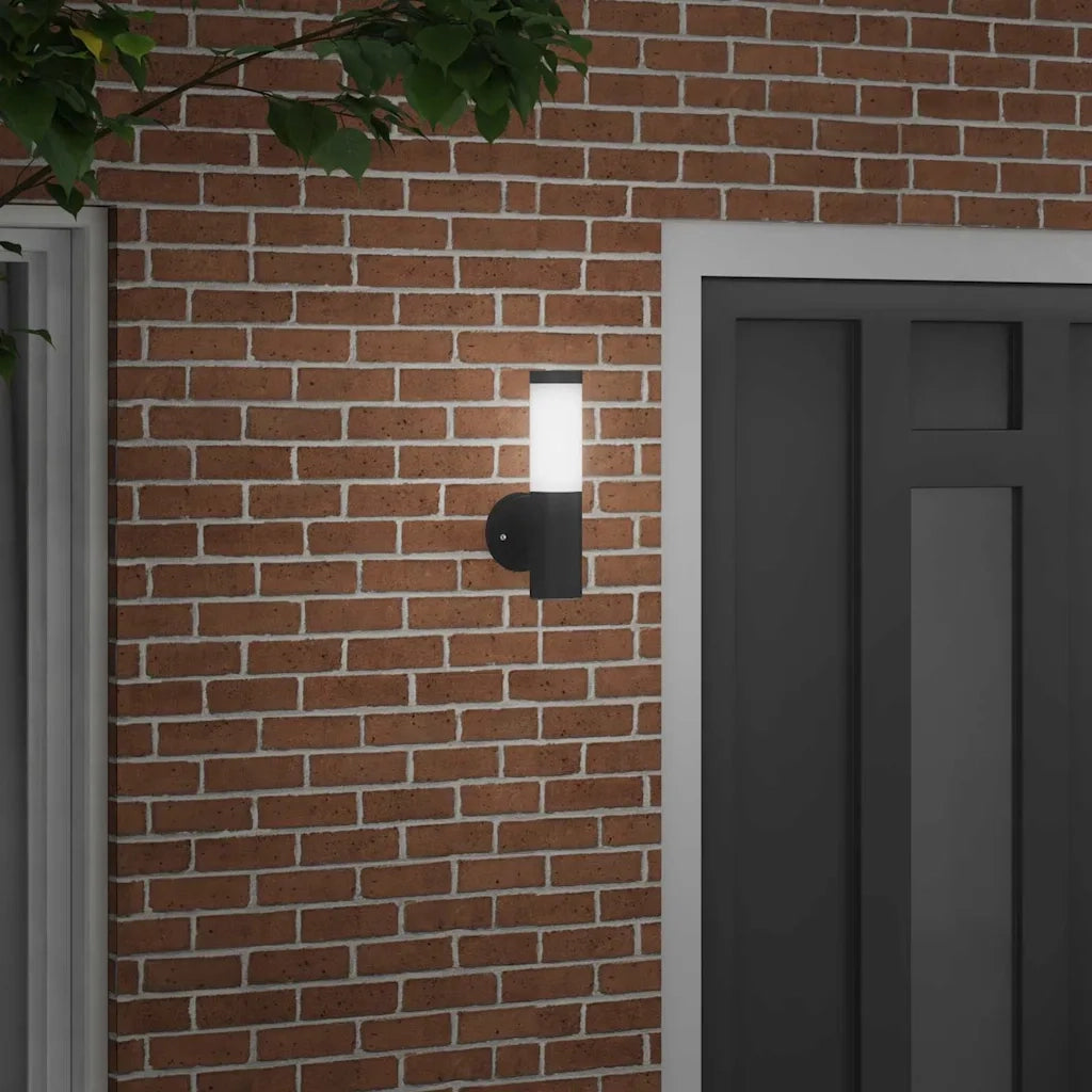 Lampada da Parete Esterna Nero 15 x 7,5 x 33 cm CFW8923868