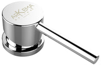 Doccia Solare da Esterno Giardino 40L Miscelatore e Doccetta Mobile Arkema Dada Fascia Inox Grigio