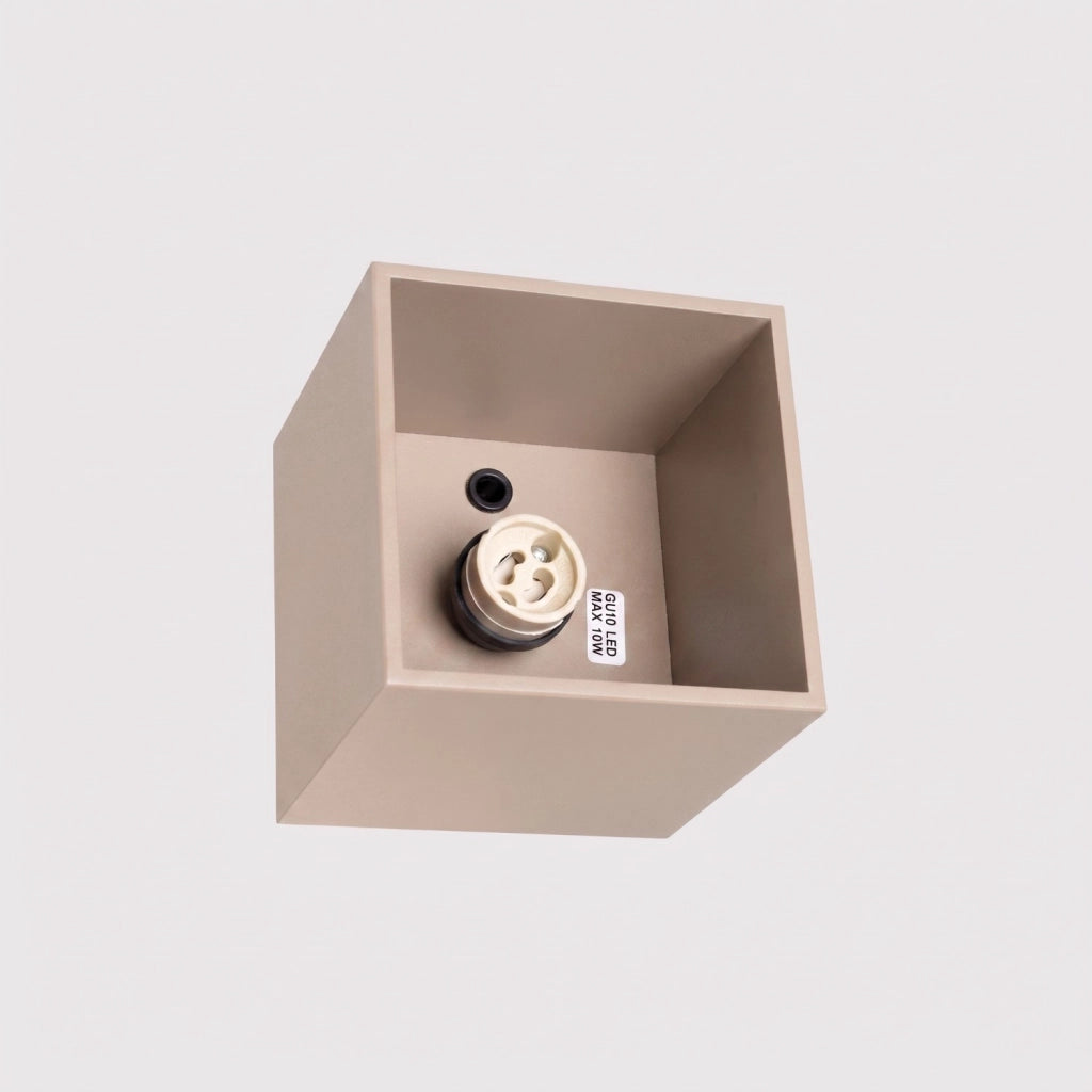 Plafoniera QUAD 1 taupe