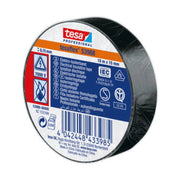 NASTRO ISOLANTE CERTIFICATO NERO 15 MM X 10 MM TESA 10 PZ