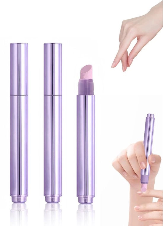 Pen 3-in-1 per cura delle unghie - Rimuovitore del limbo unghiale - Pennello idratante per unghie - Olio per unghie idratante - Olii essenziali naturali - Per unghie sane e lucenti - Pennello per la cura delle unghie