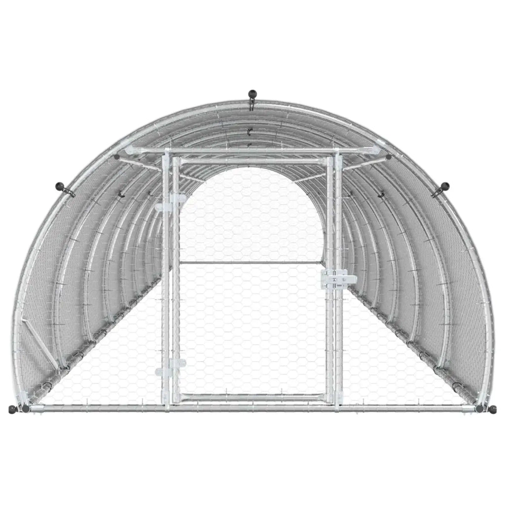 Pollaio Argento 1000 x 150 x 100 cm Acciaio zincato 3434674