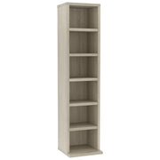 Mobile Porta CD Rovere Sonoma 21x20x88 cm in Legno Multistrato CFW8846668
