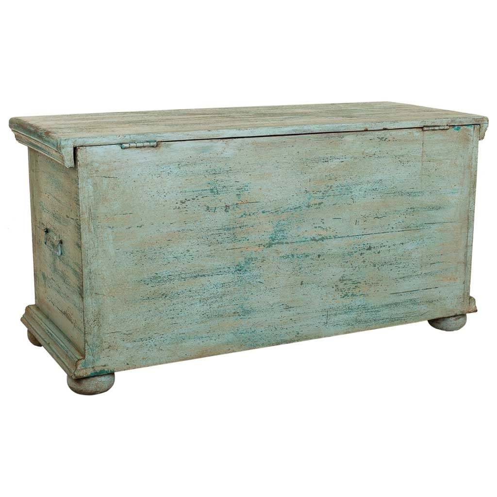 Cassapanca in legno 101x40x47h cm