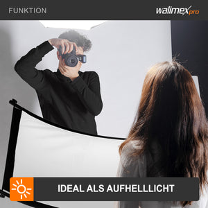 3in1 Riflettore Halfpipe, concavo 150x60