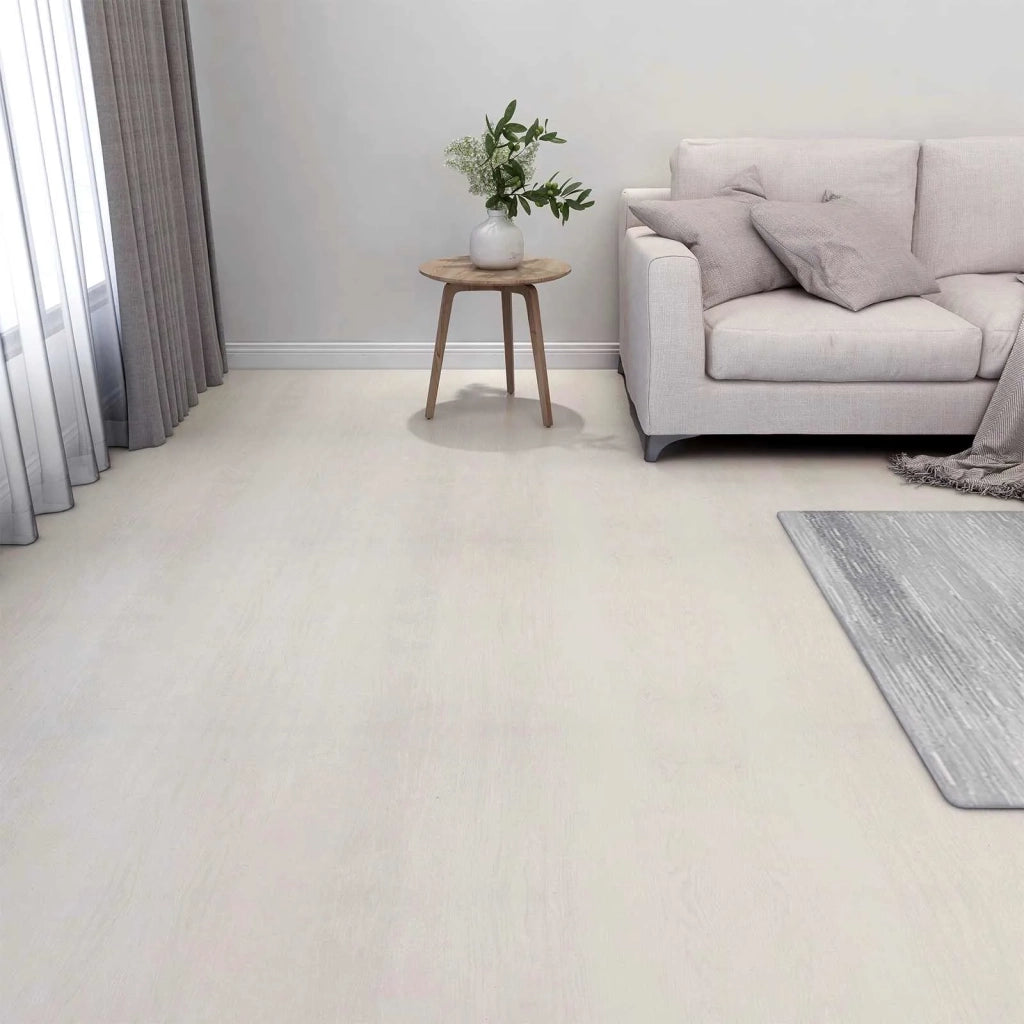 Tavole per Pavimenti 5,11 m² 55 pcs PVC Beige chiaro
