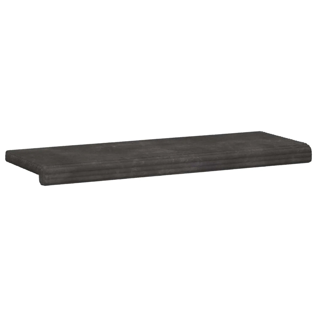 Cuscino per panchina Corduroy Morbido Grigio Scuro 42043374