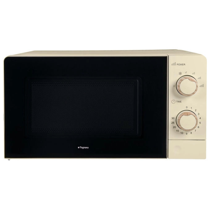 Tognana Iridea Forno a Microonde con Grill 20 L Funzione Scongelamento Champagne