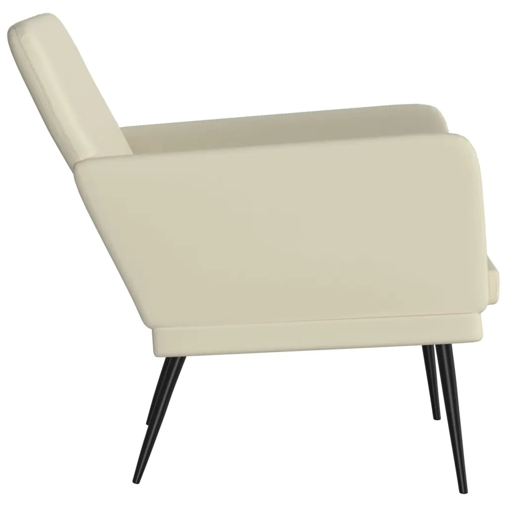 Poltrona Crema 61x78x80 cm Similpelle