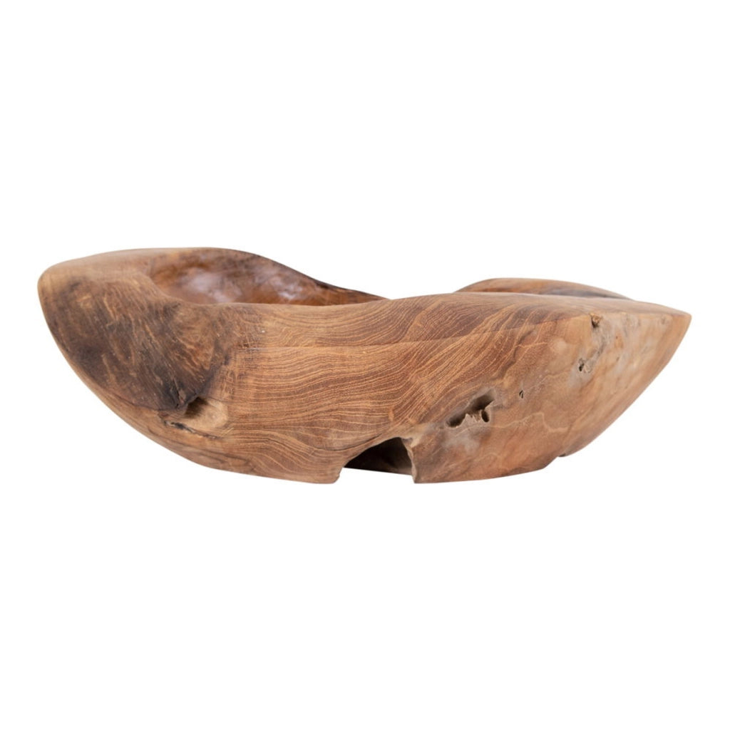 Vassoio Rio, Marrone, Legno, 30x30x10 cm