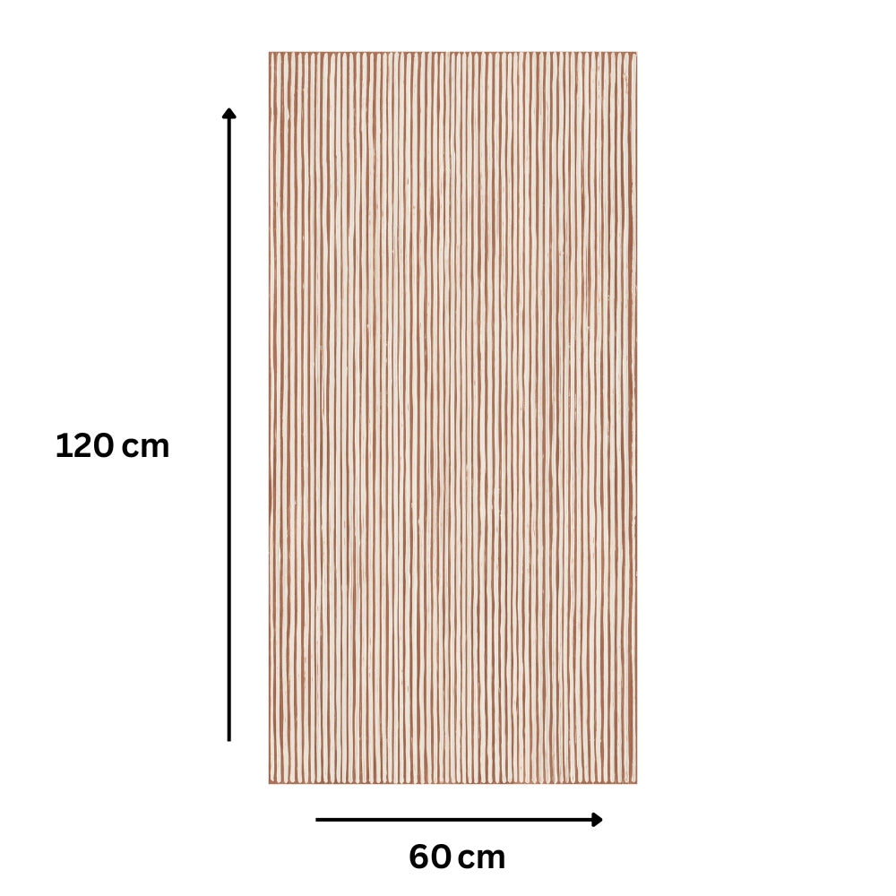 Piastrella gres porcellanato mattone cannettato 60x120 cm *** misura 1,44 m2, confezione 1