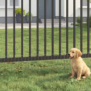 Recinzione da Giardino con Picchetti 24 pcs 115 x 30 cm Mesh 42042964