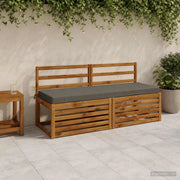 Cuscino per panchina SOEST 100% Poliestere Grigio 950260