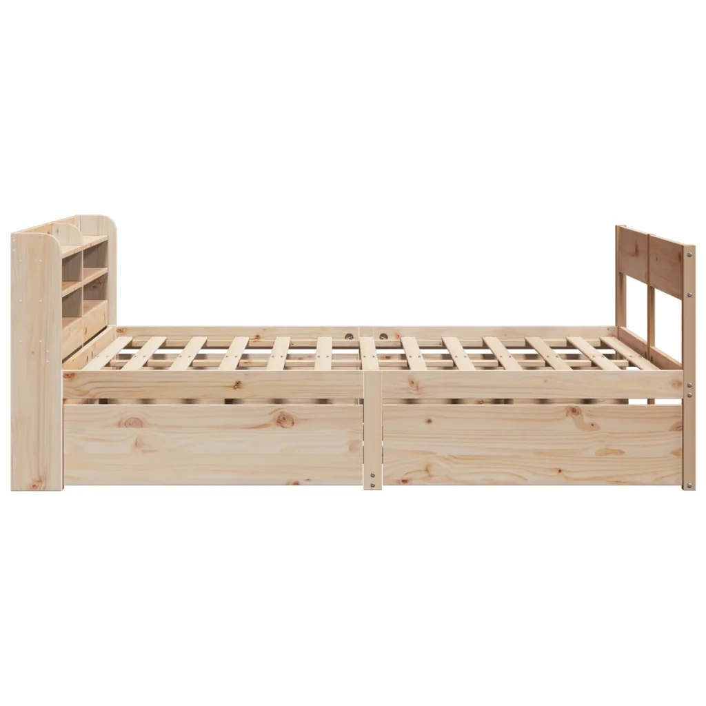 vidaXL Letto senza Materasso 150x200 cm in Legno Massello di Pino