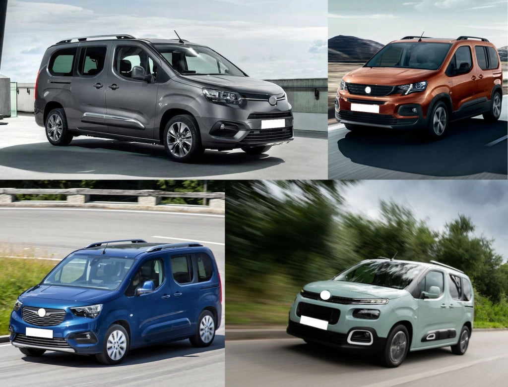 112B-404005 - Tappeto gomma baule Citroen Berlingo Multispace dal 2019- , Opel Combo Life dal 2019-, Peugeot Rifter dal
