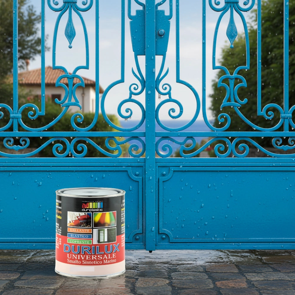 Durilux smalto sintetico marino lucido per legno e ferro celeste 516 ral 5012 *** formato 2.5 lt, confezione 1