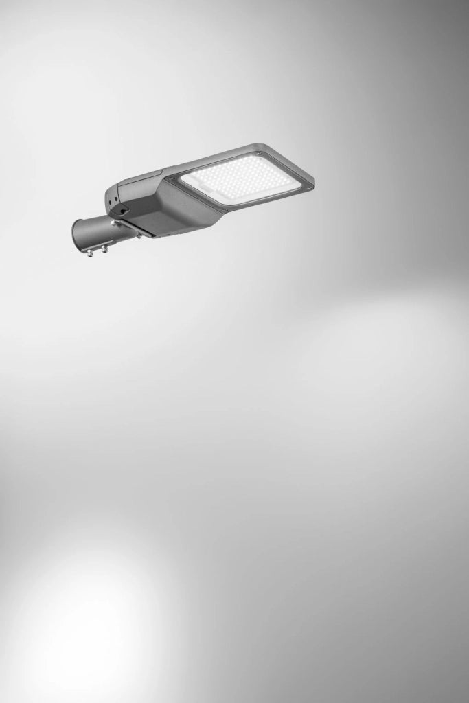 FARO STRADALE LED ROADWAY GRIGIO IN METALLO 100W 17000LM 4000K CRI>70 IK08 IP65 546X220X202MM