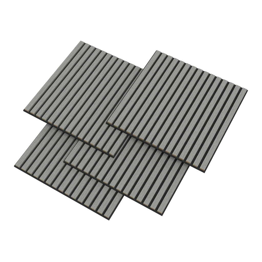 Set di 4 pannelli acustici 1,44 m² effetto rovere grigio chiaro 03_0009856