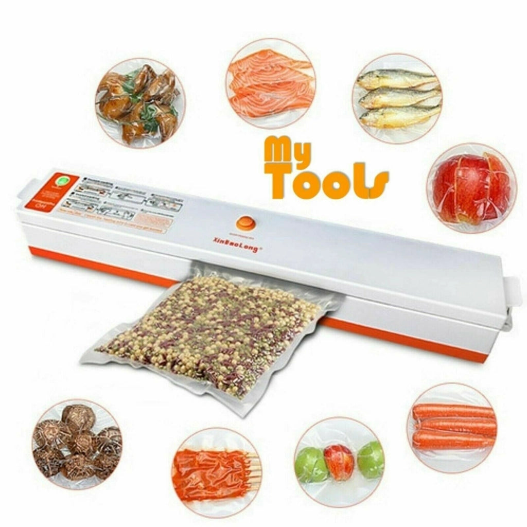 MACCHINA SOTTOVUOTO PROFESSIONALE SIGILLA SACCHETTI CONFEZIONA ALIMENTI + BUSTE - ZENCOCCO