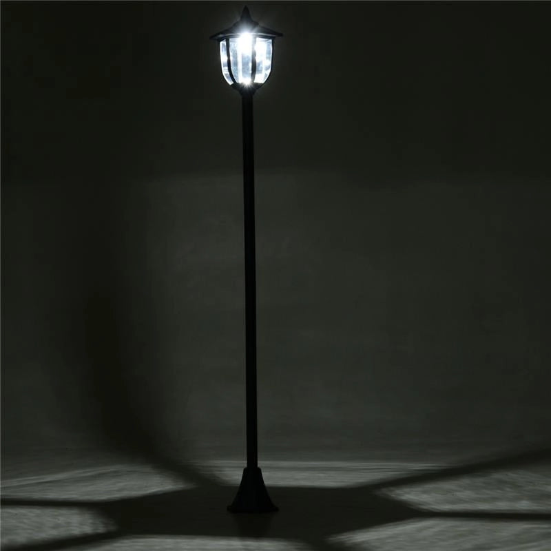 LAMPIONE DA ESTERNI CON 6 LUCI LED ACCENSIONE AUTOMATICA IMPERMEABILE