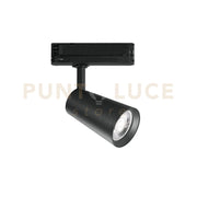FARO BINARIO LED KONE NERO IN ALLUMINIO 24W 2365LM 4000K 22,4X13X8 CM.