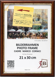 Lista Fotografica Rustica Miele - Lista in Legno - 21x29.7 cm